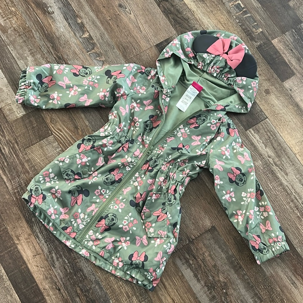 Girls Minnie Mouse windbreaker